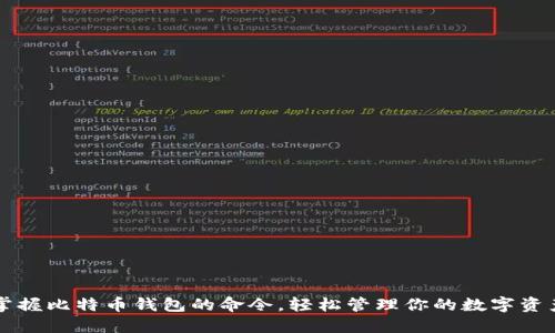 掌握比特币钱包的命令，轻松管理你的数字资产