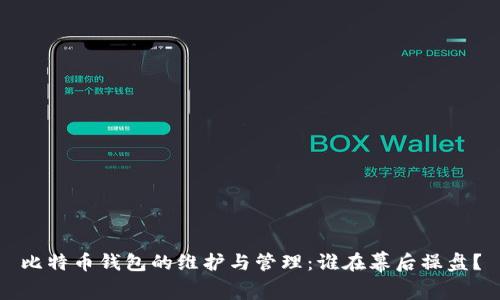 比特币钱包的维护与管理：谁在幕后操盘？