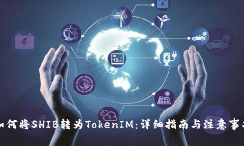 如何将SHIB转为TokenIM：详细指南与注意事项